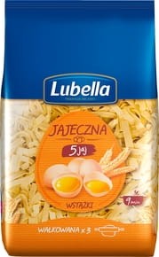 MAKARON JAJECZNY WSTĄŻKA 400G LUBELLA
