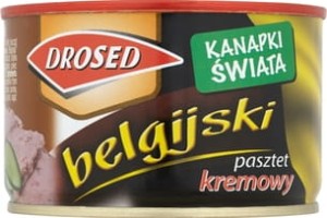 PASZTET BELGIJSKI Z KURCZAT 160G DROSED