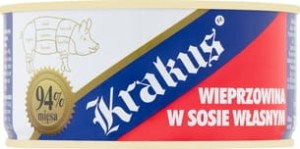 KONSERWA WIEPRZOWINA 300G KRAKUS
