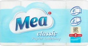PAPIER TOALET MEA CLASS BIAŁY 2W A'8 MW