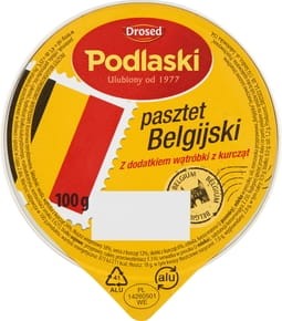 PASZTET BELGIJSKI Z KURCZAKA 100G DROSED