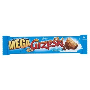 WAFELEK GRZEŚKI MEGA KAKAO W CZEK ML 48G