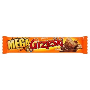 WAFELEK GRZEŚKI MEGA TOFFI W CZEK ML 48G