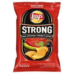 LAY'S STRONG CHILLI & LIME 210G