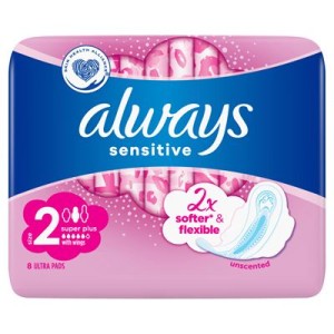 PODPASKI ALWAYS ULTRA SENS A'8 SUPER PLUS
