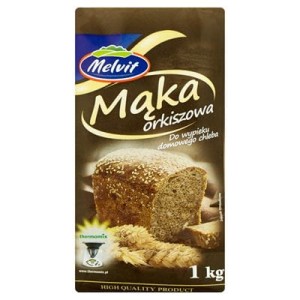 MĄKA ORKISZOWA 1KG MELVIT