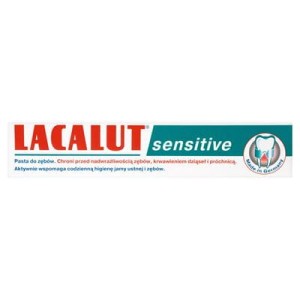 PASTA D/ZĘBÓW LACALUT 75ML SENSITIVE