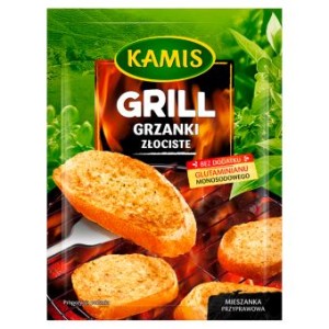 PRZYPRAWA GRZANKI ZŁOCISTE GRILL 15G KAMIS