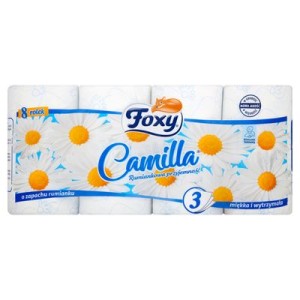 PAPIER TOALETOWY CAMILLA A'8 FOXY