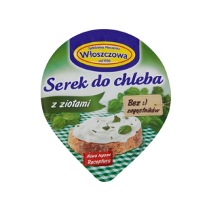SEREK DO CHLEBA Z ZIOŁAMI 100G WŁOSZCZOWA