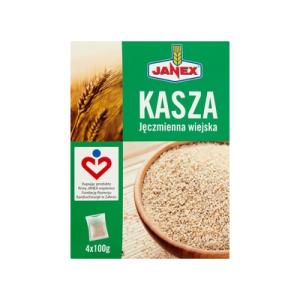 KASZA JĘCZMIENNA WIEJSKA 4*100G JANEX