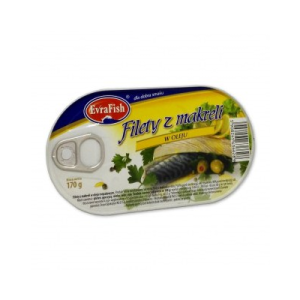 FILETY Z MARKELI W OLEJU 170G EVRA