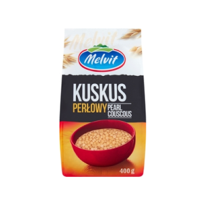 KASZA KUSKUS PERŁOWY 400G MELVIT
