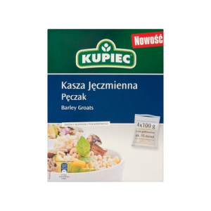 KASZA JĘCZMIENNA PĘCZAK 4*100G KUPIEC