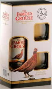 FAMOUS GROUSE 40% 0,7L +2SZKL