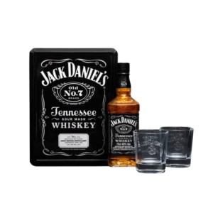 JACK DANIEL'S 40% 0,7L PUSZKA +2SZKL