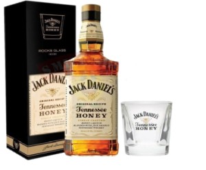 JACK DANIEL'S HONEY 35% 0,7L +2SZKL