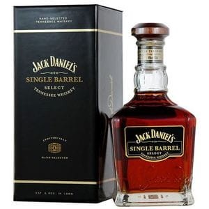 JACK DANIEL'S SINGLE BARREL 40% 0,7L KART