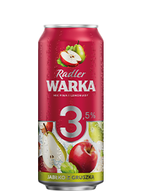 WARKA RADLER GRUSZKA 3,5% 500ML PUSZKA