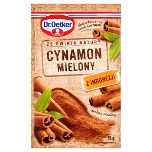 CYNAMON MIELONY Z INDONEZJI 15G DR OETKER