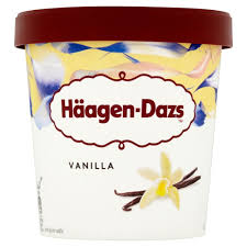 VANILLA 460ML HAAGEN DAZS