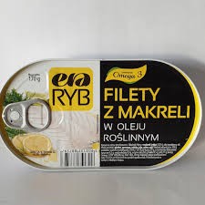 FILETY Z MAKRELI W OLEJU 170G ERARYB
