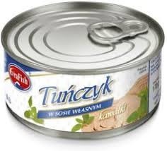 TUŃCZYK W/SOS WŁASNY 170G EVRA