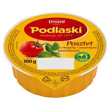 PASZTET DROSED PODLASKI BAZYL POMID 100G