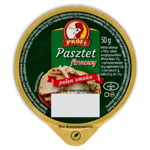 PASZTET WIELK FIRMOWY 50G PROFI