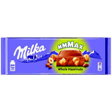 CZEKOLADA MILKA WHOLENUTS 270G MONDELEZ