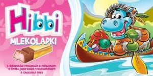 MLEKOLADKI HIBBI JOGURT TRUSKAWKA 100G BARON
