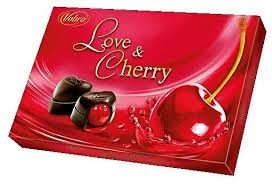 BOMBONIERKA LOVE&CHERRY 187G VOBRO