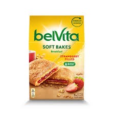 CIASTKA BELVITA SOFT STRAWBERRY 250G MONDELEZ