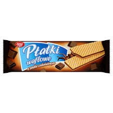 PŁATKI WAFLOWE CZEKOLADOWE 130G SKAWA