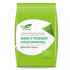 MĄKA Z PSZENICY DURUM BIO 500G BIO PLANET