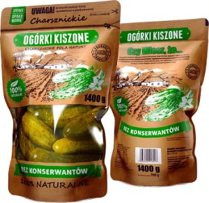 OGÓRKI KISZONE 1400G CHARSZNICKA